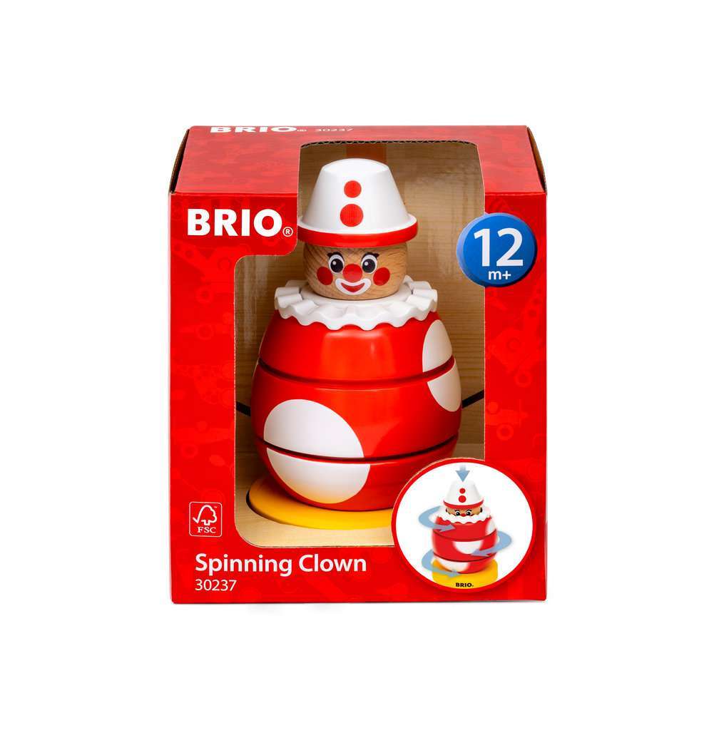 BRIO Spiel Dr&uuml;ck- & Dreh-Clown - Bild 1