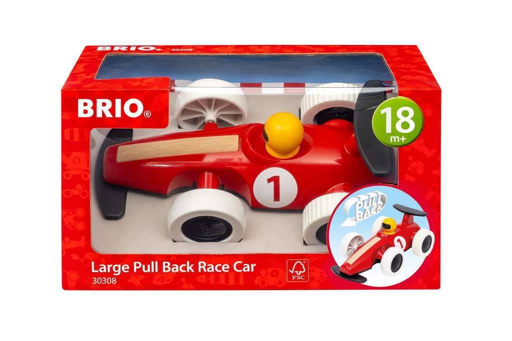 BRIO Spiel Gro&szlig;er Rennwagen mit R&uuml;ckziehmotor - Bild 1
