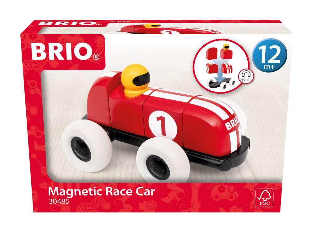 BRIO Spiel Rennwagen aus magnetischen Bausteinen - Bild 1