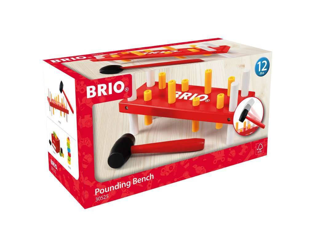 BRIO Spiel Rote Klopfbank | 07312350305258