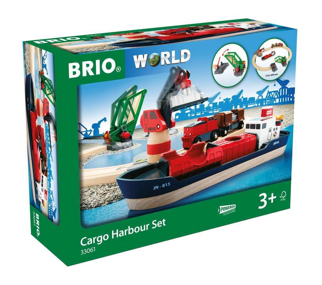 BRIO Spiel Container Hafen Set | 07312350330618