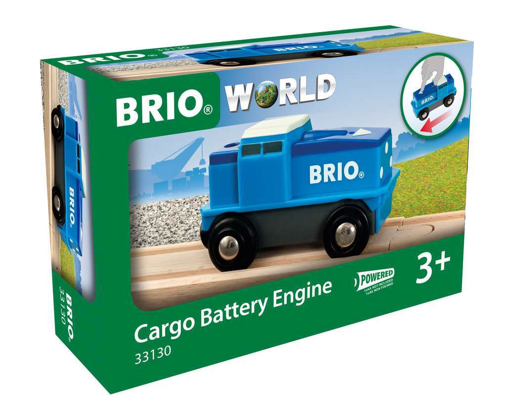 BRIO Spiel Blaue Batterie Frachtlok - Bild 1