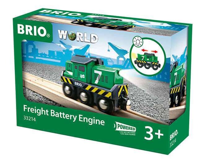 BRIO Spiel BRIO World – Batterie-Frachtlok | 07312350332148