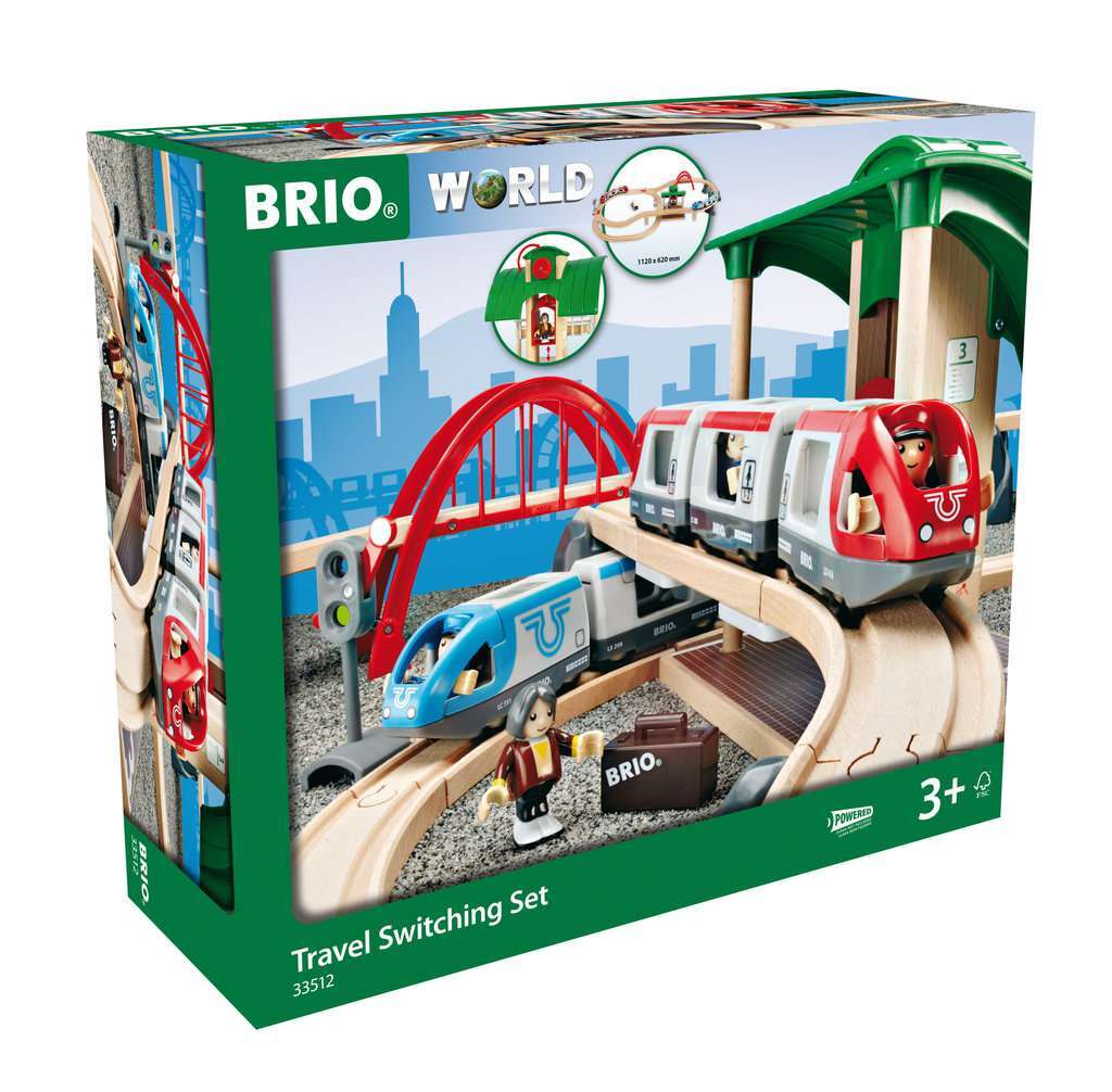 BRIO Spiel Gro&szlig;es Bahn Reisezug Set - Bild 1