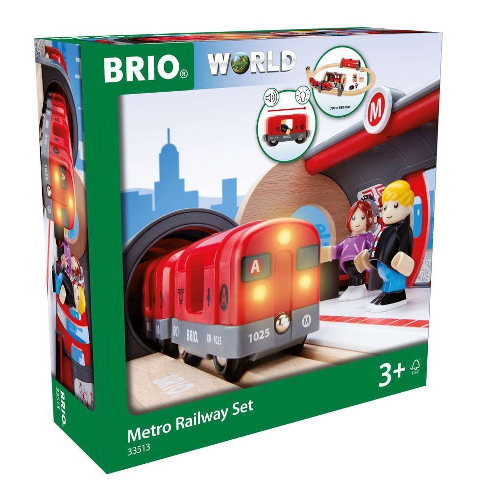 BRIO Spiel Metro Bahn Set | 07312350335132
