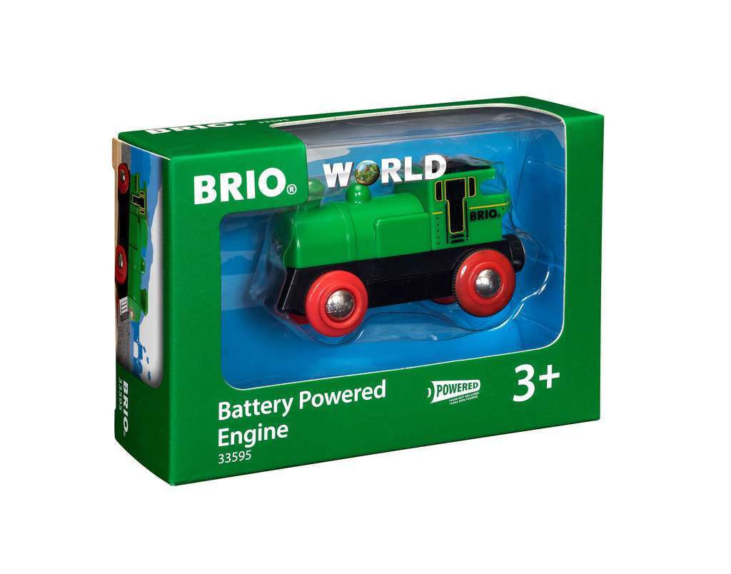 BRIO Spiel Speedy Green Batterielok - Bild 1