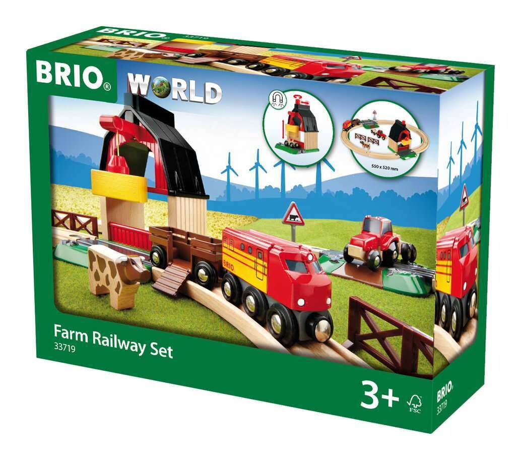 BRIO Spiel Bahn Bauernhof Set | 07312350337198