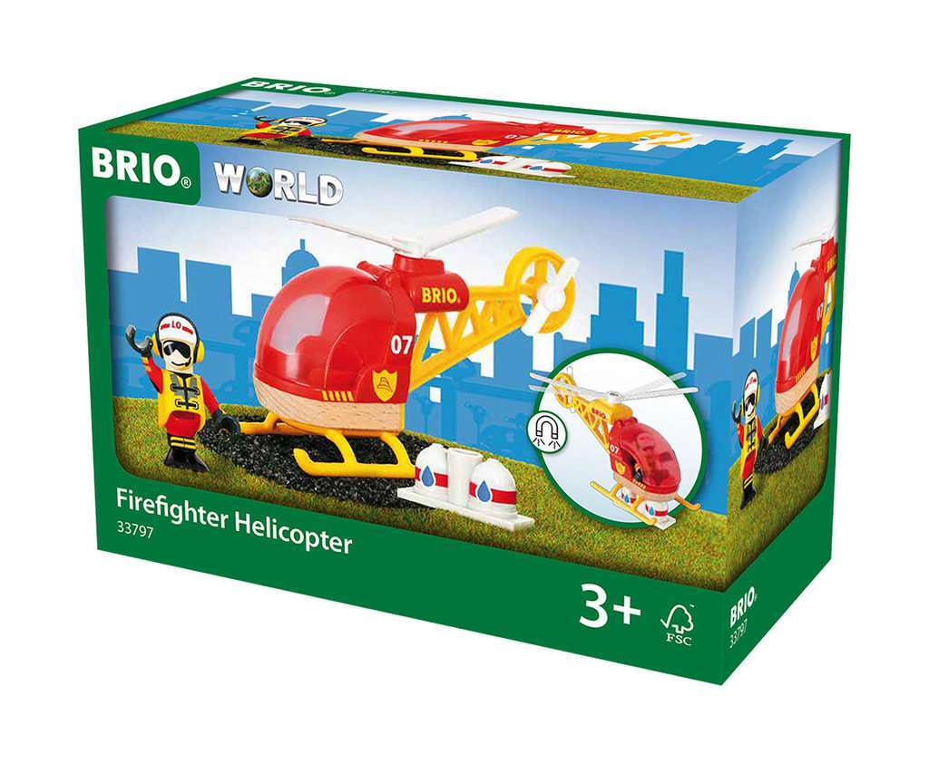 BRIO Spiel Feuerwehr-Hubschrauber - Bild 1