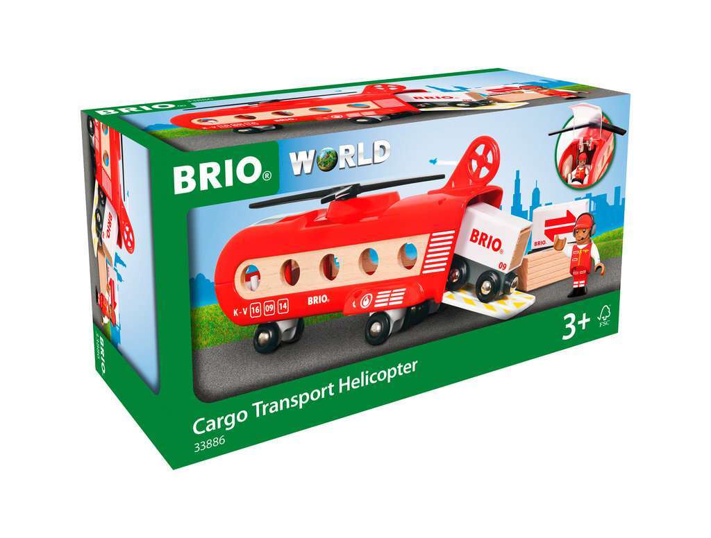 BRIO Spiel Eisenbahn-Transporthubschrauber - Bild 1