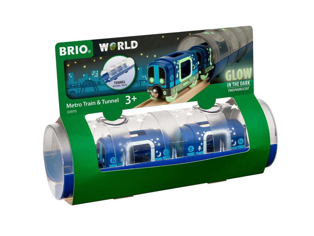 BRIO Spiel Tunnelbox U-Bahn Glow in the Dark - Bild 1