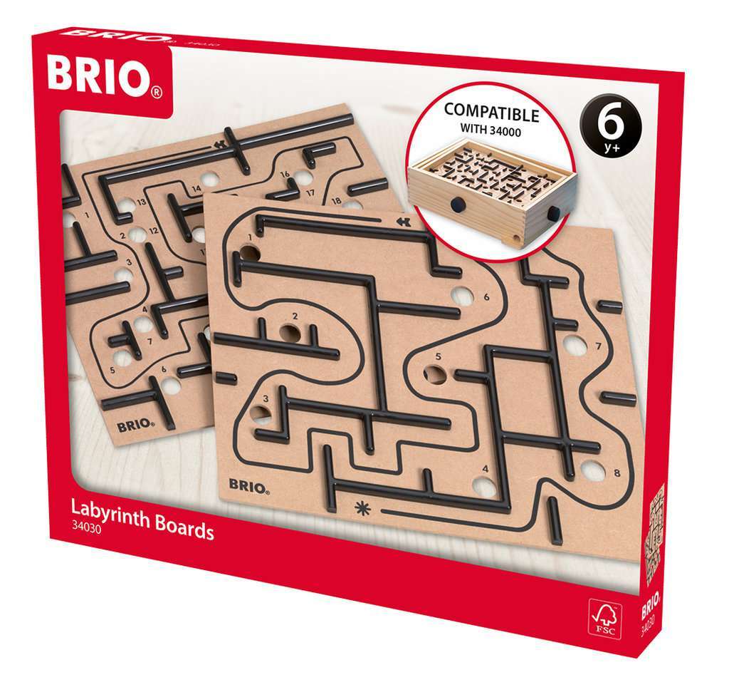 BRIO Spiel Labyrinth Ersatzplatten, 2 Teile - Bild 1