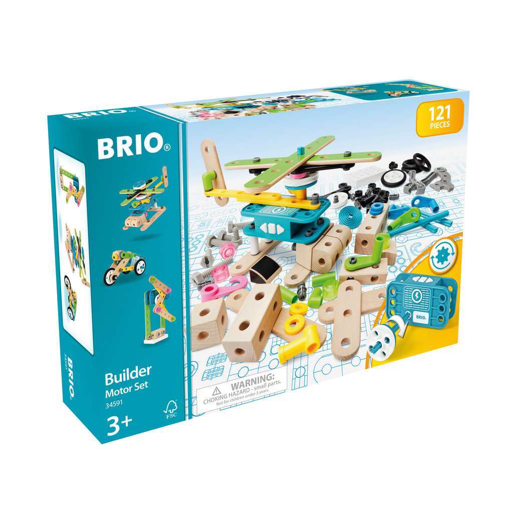 BRIO Spiel Motor-Konstruktionsset, 120 Teile - Bild 1