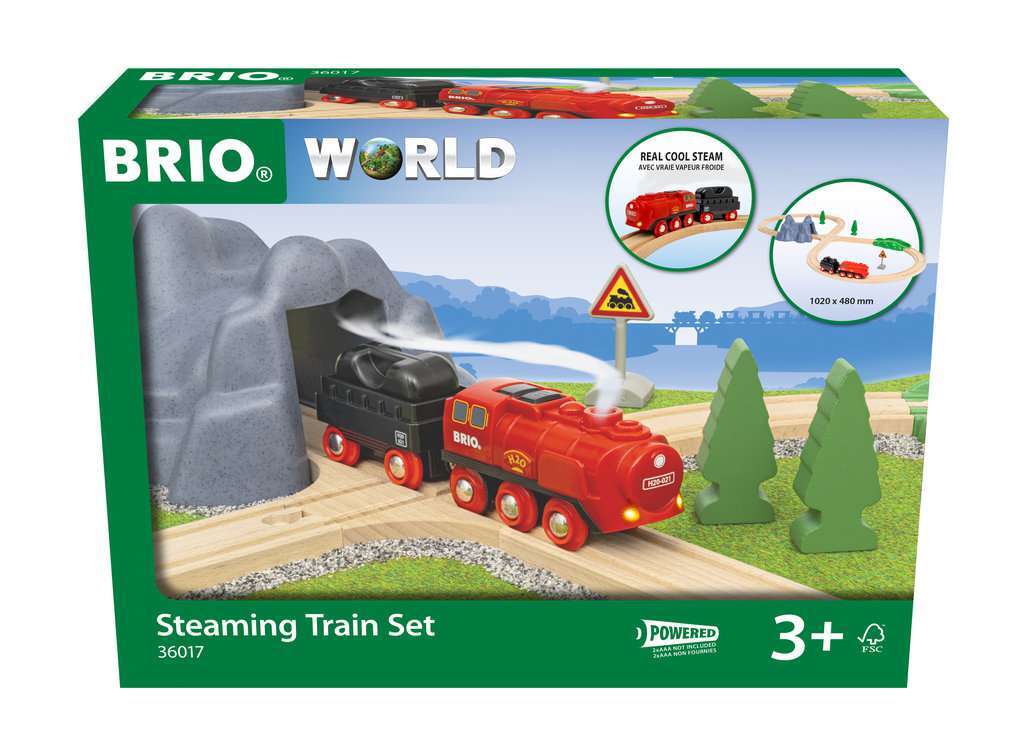BRIO Spiel Batterie-Dampflok Set - Bild 1