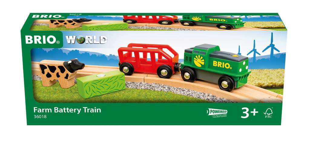 BRIO Spiel Bauernhof-Batterie-Zug - Bild 1