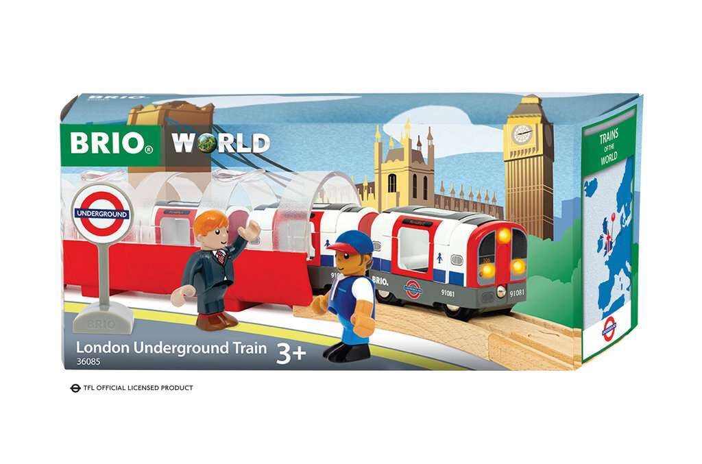 BRIO Spiel Londoner U-Bahn mit Licht und Sound | 07312350360851