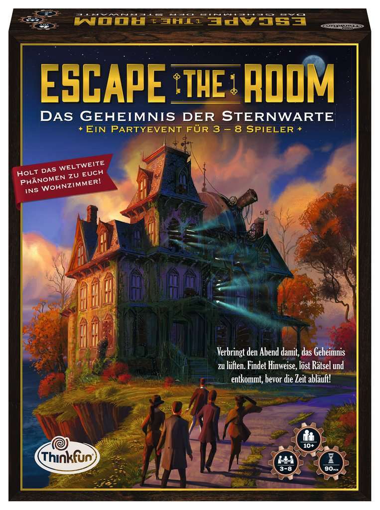 Thinkfun Spiel Escape the Room: Das Geheimnis der Sternwarte - Bild 1