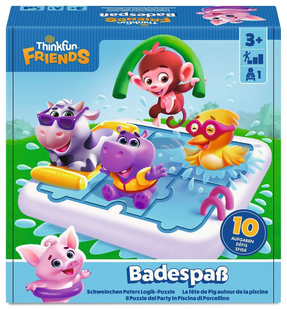 Thinkfun Spiel Friends: Badespa&szlig; - Bild 1