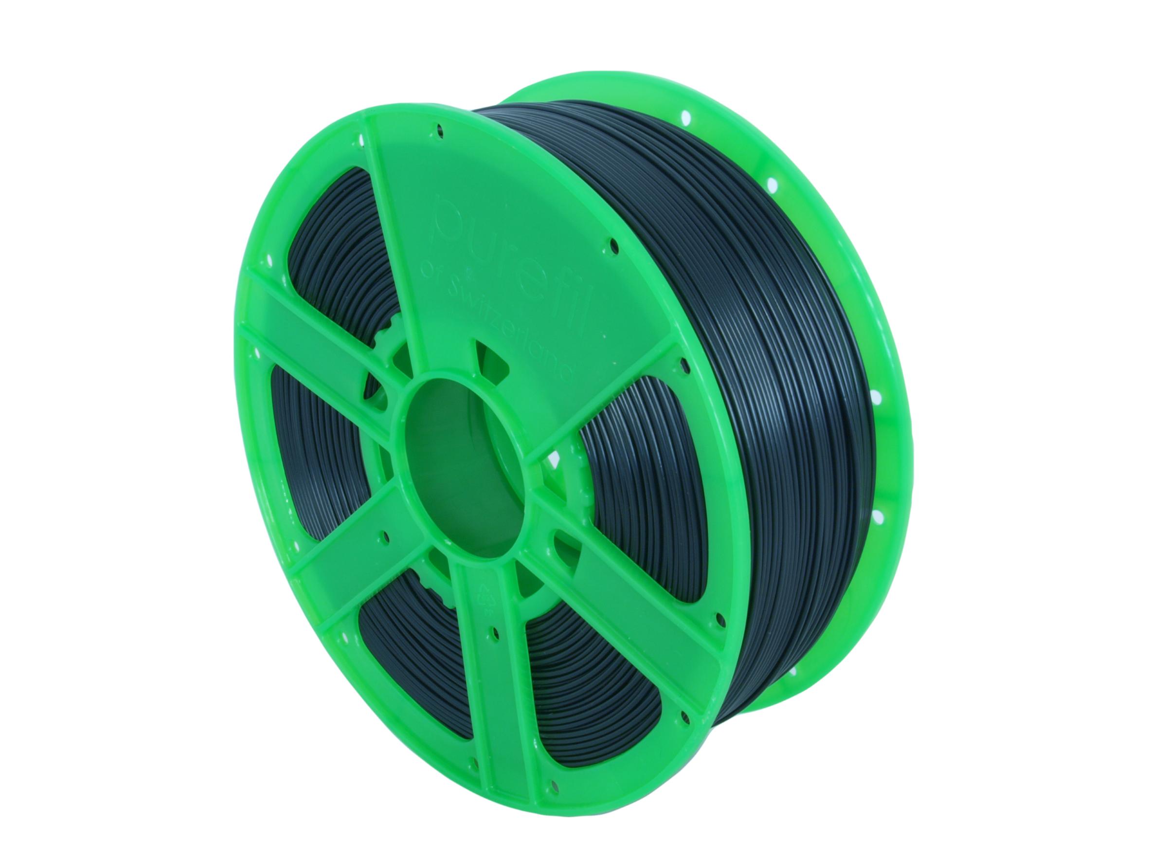 purefil ASA schwarz 1kg 1.75mm - Bild 1