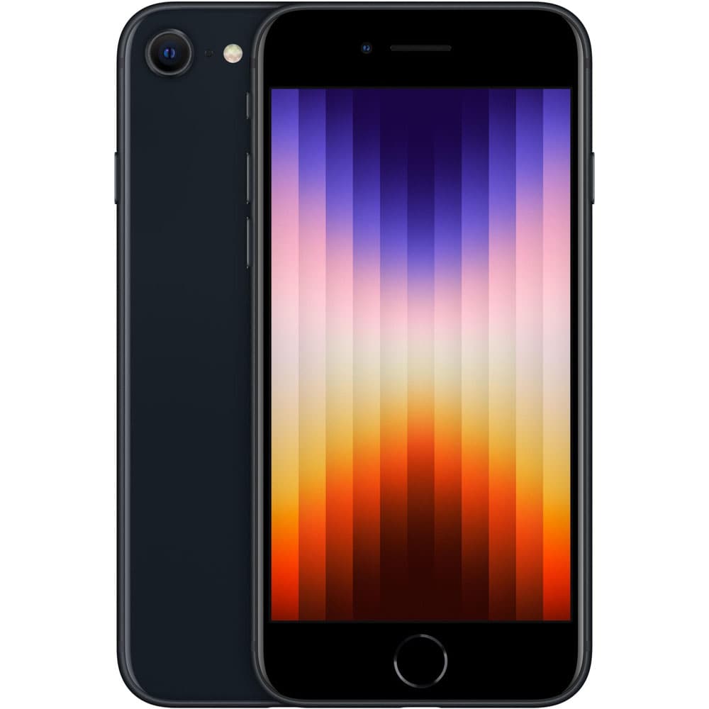 Apple iPhone SE (2022) - 64 GB - Mitternacht - Bild 1