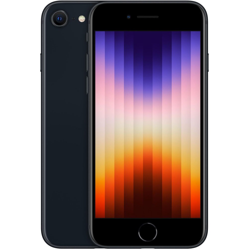 Apple iPhone SE (2022) - 128 GB - Mitternacht - Bild 1