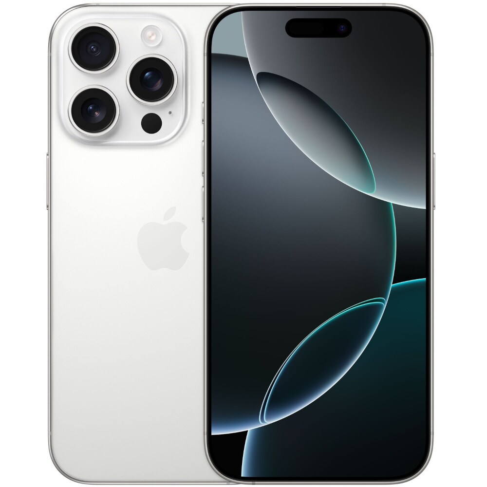 Apple iPhone 16 Pro - 256 GB - Titan Wei&szlig; - Bild 1