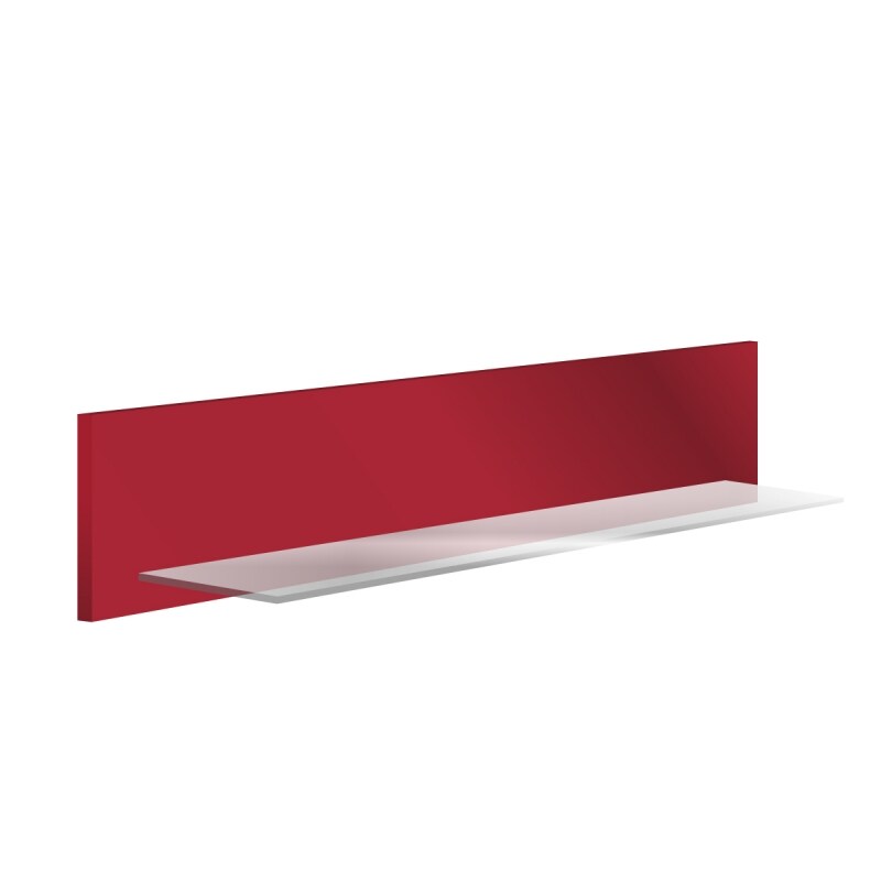 Wandboard Ablage Badregal in rot Ablage Bad Regal