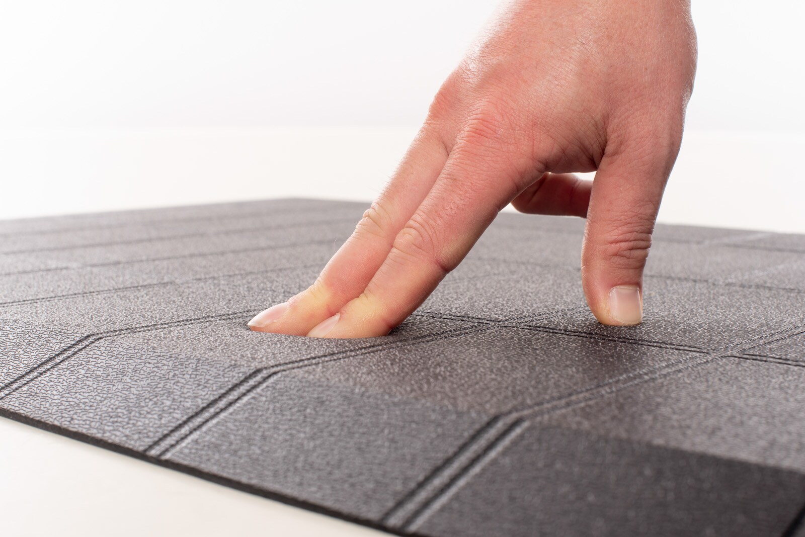 B&uuml;ro Anti Erm&uuml;dungsmatte MATTEO ergonomische Arbeitsmatte Steh Bodenmatte 60x90 cm - Bild 1