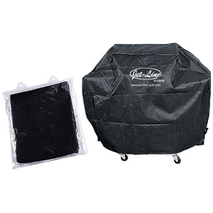 Abdeckplane f&uuml;r Gasgrill Texas schwarz - Bild 1