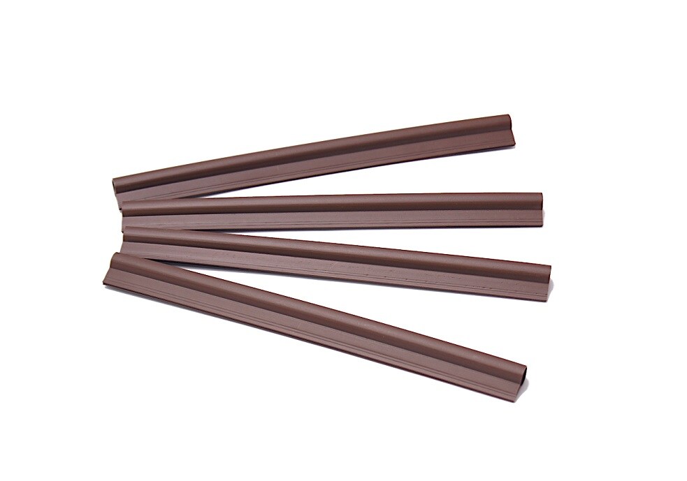 Zaunklipp braun f&uuml;r Zaunstreifen - Bild 1