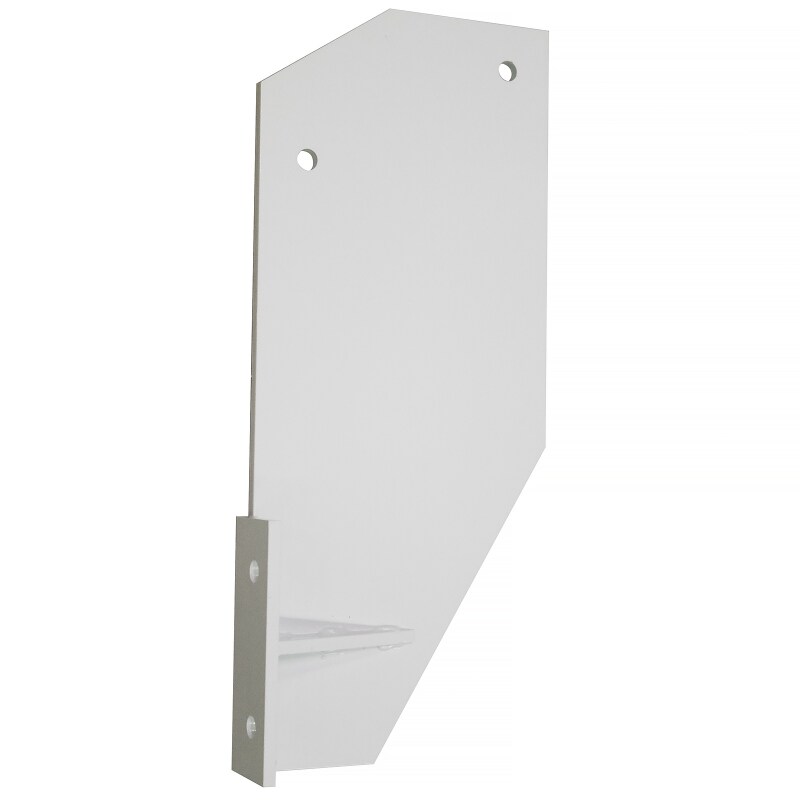 Stabile Dachsparrenhalter f&uuml;r Gelenkarmmarkise in weiss - Bild 1