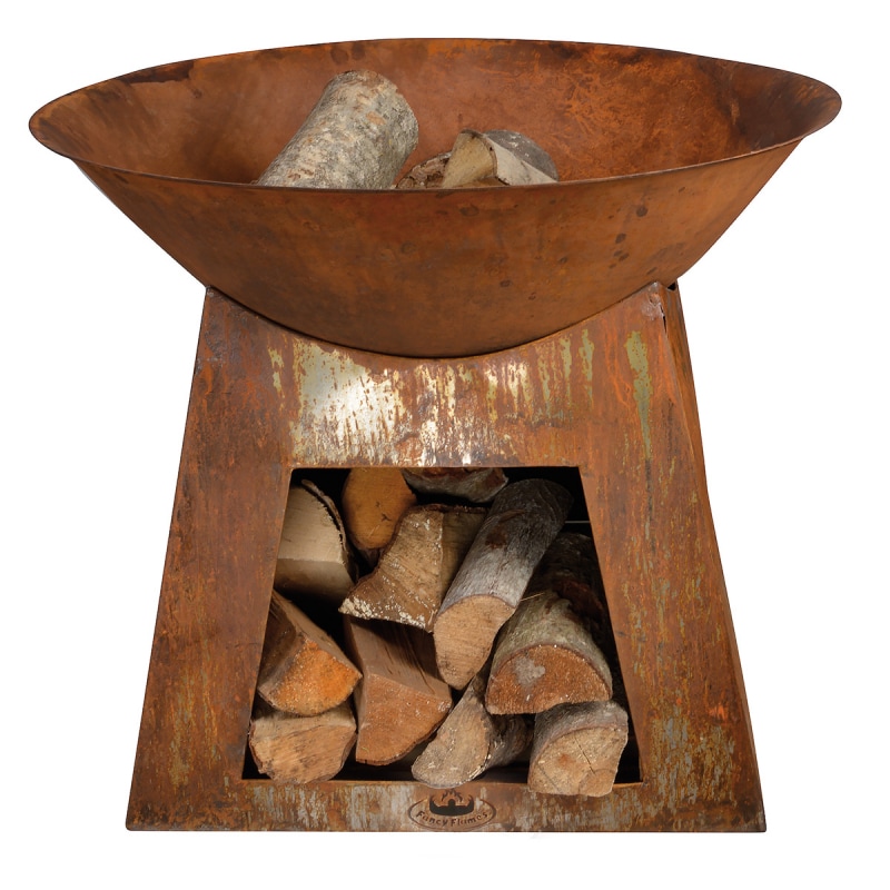 Feuerstelle  Fargo Terassenofen Rostoptik Feuerschale Feuerkorb Feuerschale - Bild 1