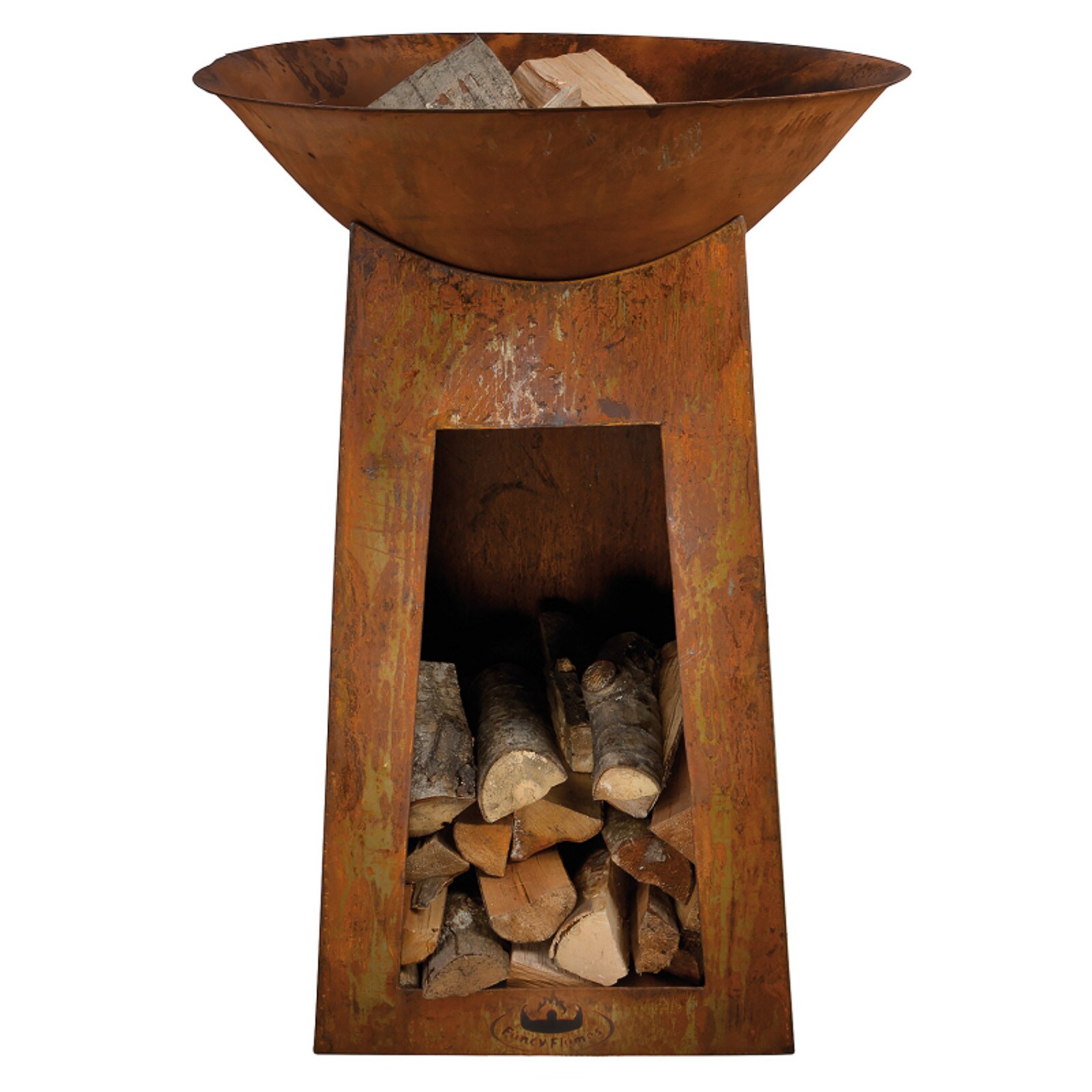 Feuerstelle Feuerschale XXL Cambridge 110 cm rostoptik Terrasse Jet-Line | 04260180277203