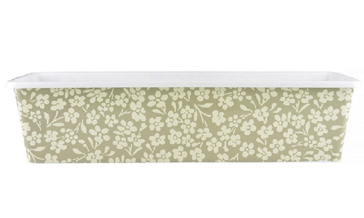 3-er Set Blumentopf 59x17x14 cm Pflanztrog Blumen Kastenb - Bild 1