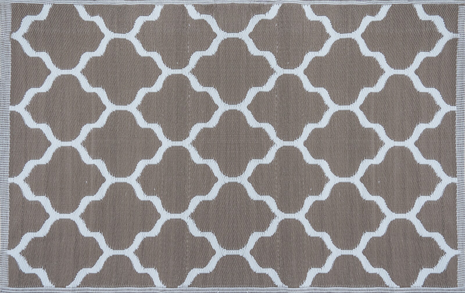 Garten Outdoor Teppich Kate 120x180cm braun von Jet-Line Terrasse Balkon