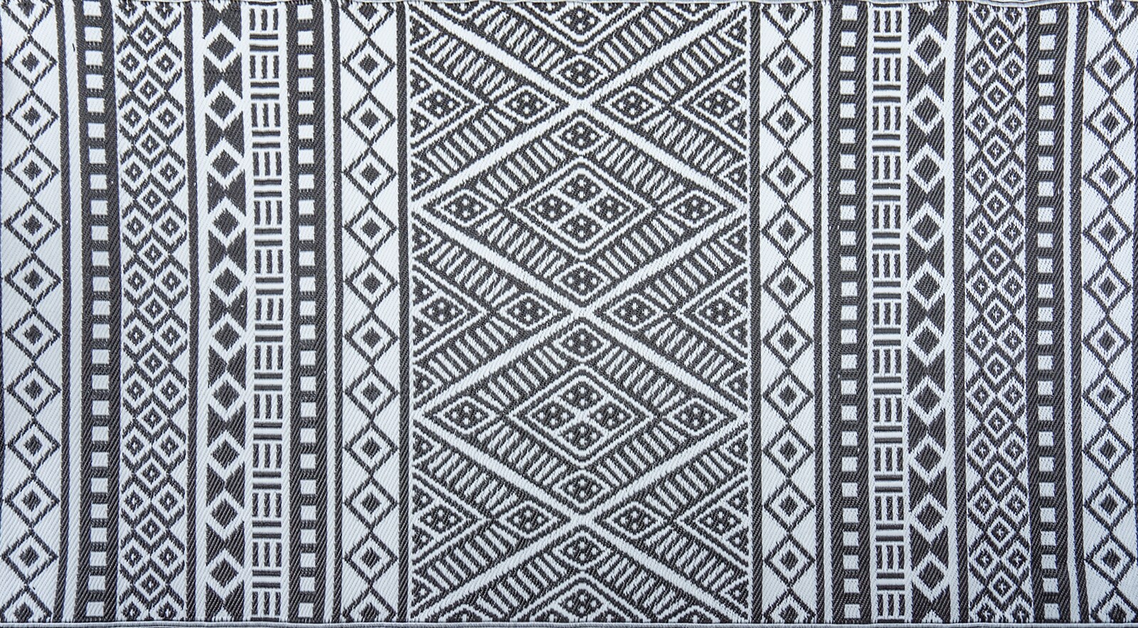 Garten Outdoor Teppich Scarlett 150x240cm schwarz von Jet-Line
