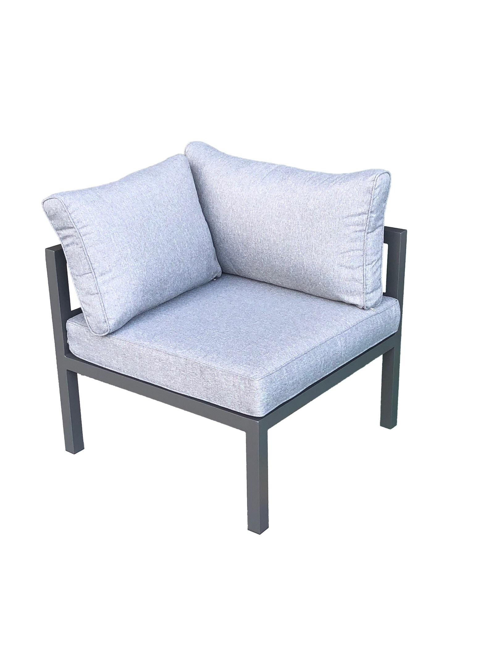 Eckteil f&uuml;r Gartenset Kreta und Rhodos modern - Bild 1