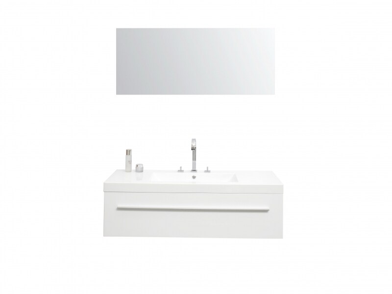 Bad Set Bern weiss hochglanz - Bild 1