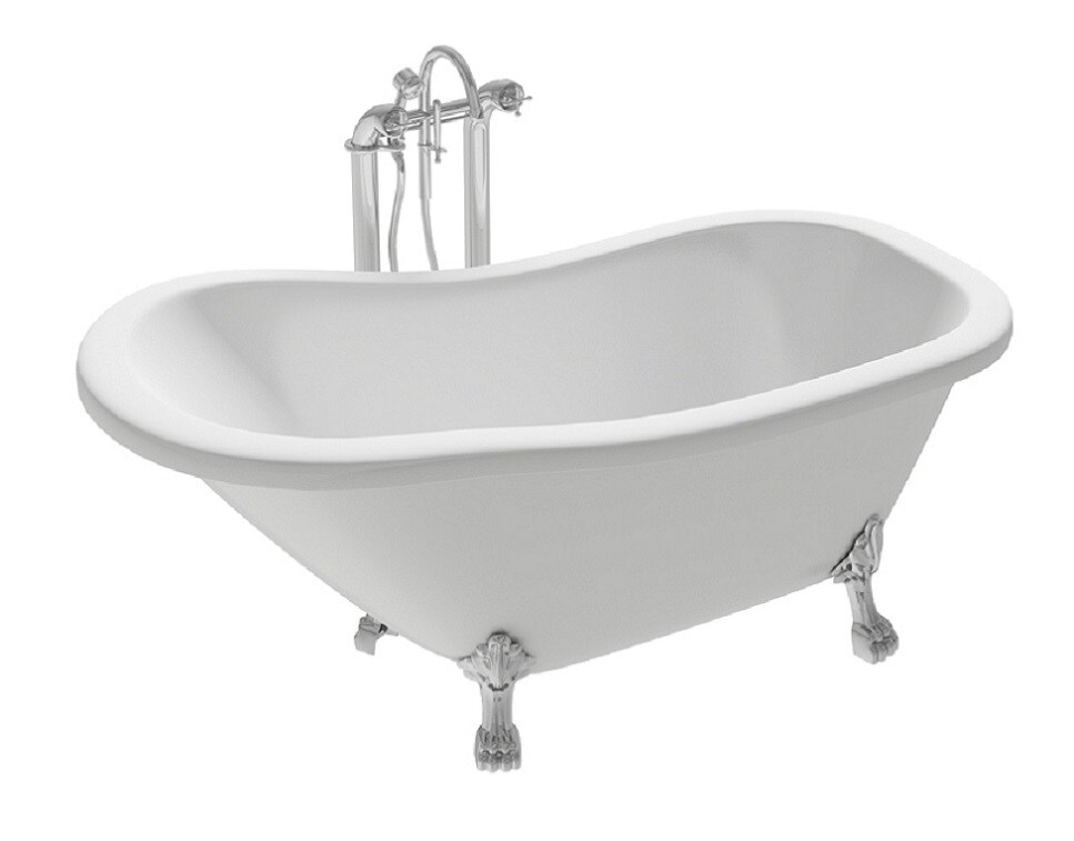 Design Badewanne QUEEN 170 x 80 cm | 04260180270860