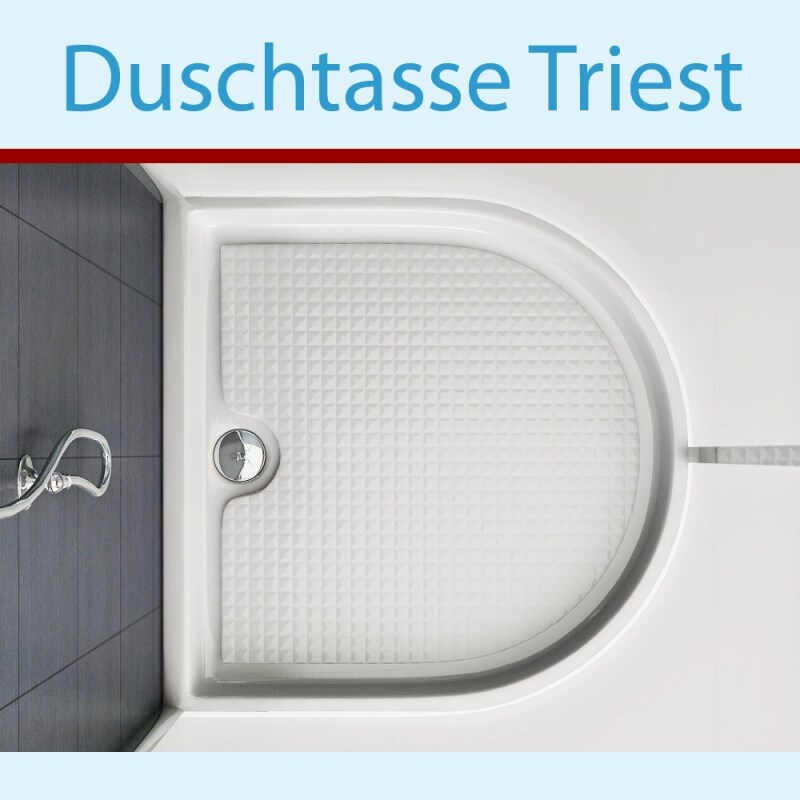 Duschtasse TRIEST Duschwanne Dusche Duschboden Bad Badausstattnug 90×90 cm Wannenboden Badezimmer | 04260180274554