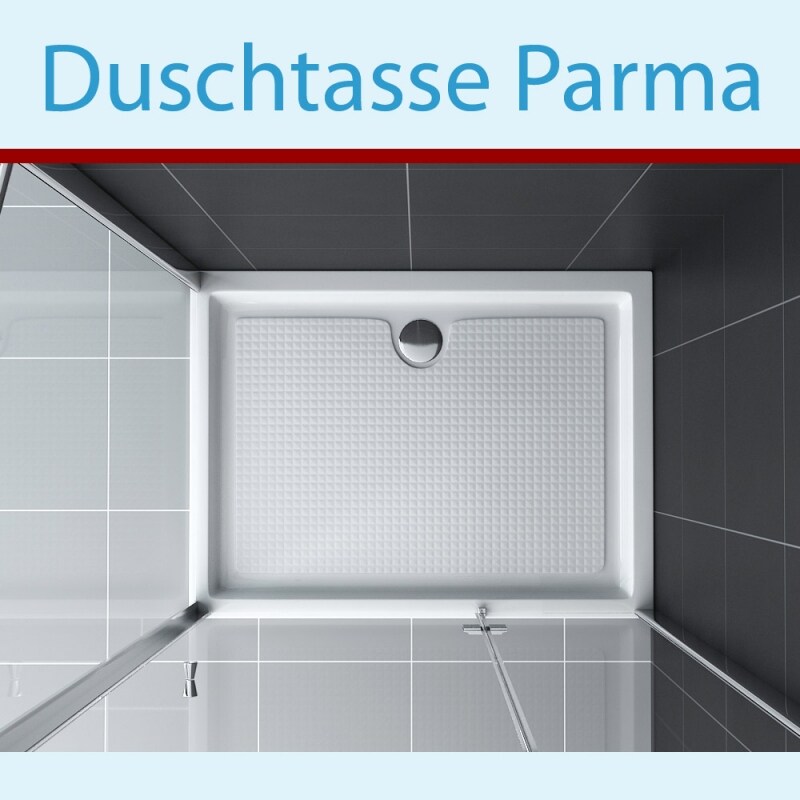 Duschtasse PARMA Duschwanne Duschboden Dusche Bad Badausstattung 100 x 80 cm