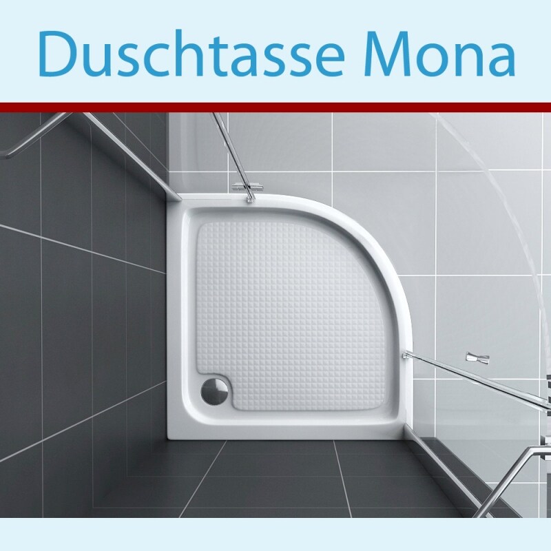 Duschtasse Mona 90 x 90 cm Tasse Dusche Jet-Line Duschwanne Duschboden weiß Badezimmer Bad | 04260180274653