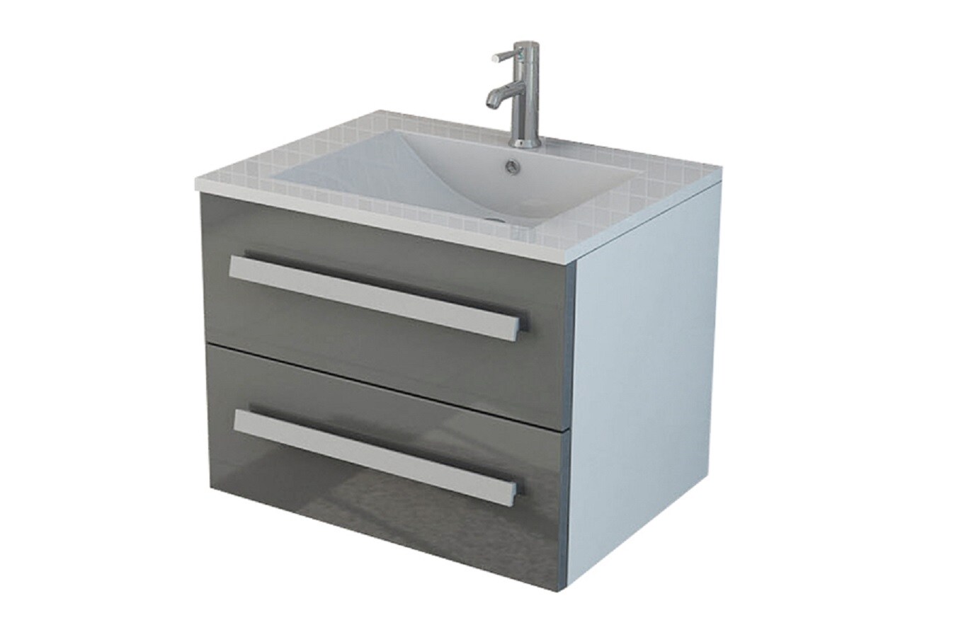 Badset AROSA II grau | 04260620351869