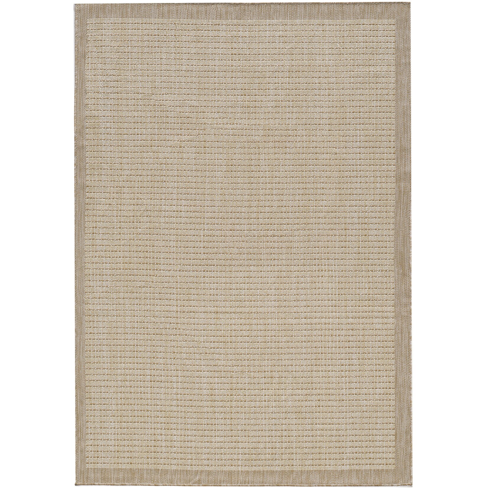 Teppich Outdoor DAFNE in Beige, einfarbig, 140 x 200 cm