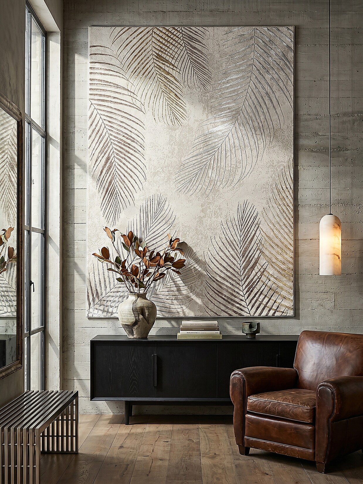 Teppich Kurzflor Creme 160x230 cm - KAVALA Kadima Design
