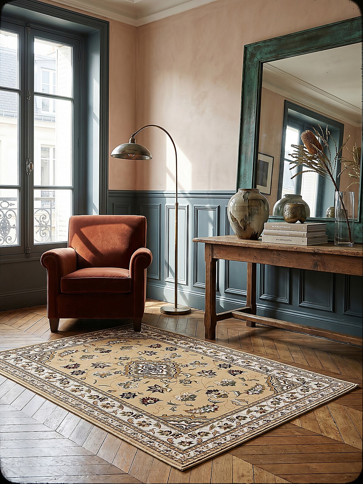 Teppich Orient Braun 120 x 170 cm - GLAZERT Kadima Design