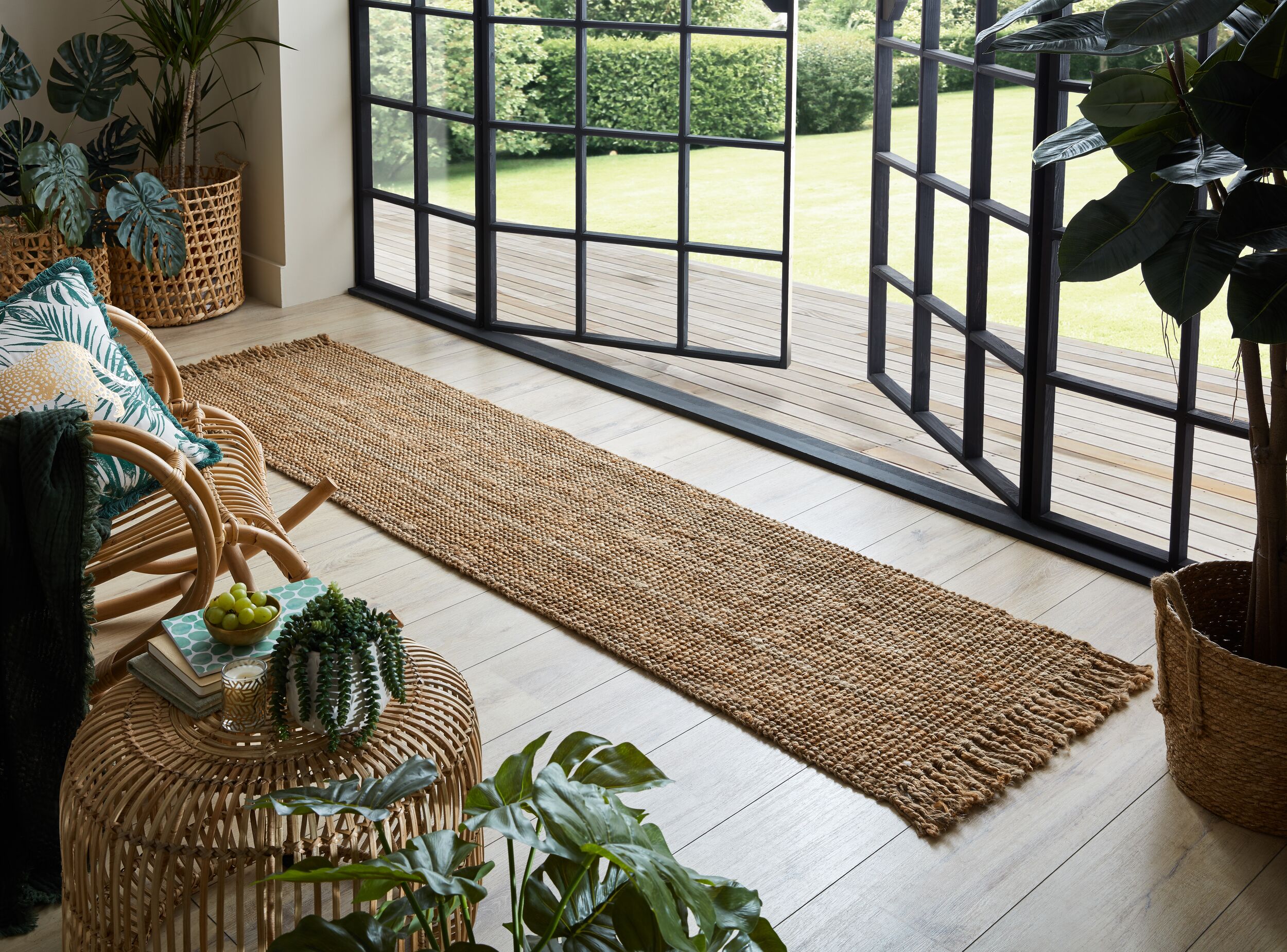 L&auml;ufer Jute Braun 60 x 230 cm - ERME | Kadima Design - Bild 1