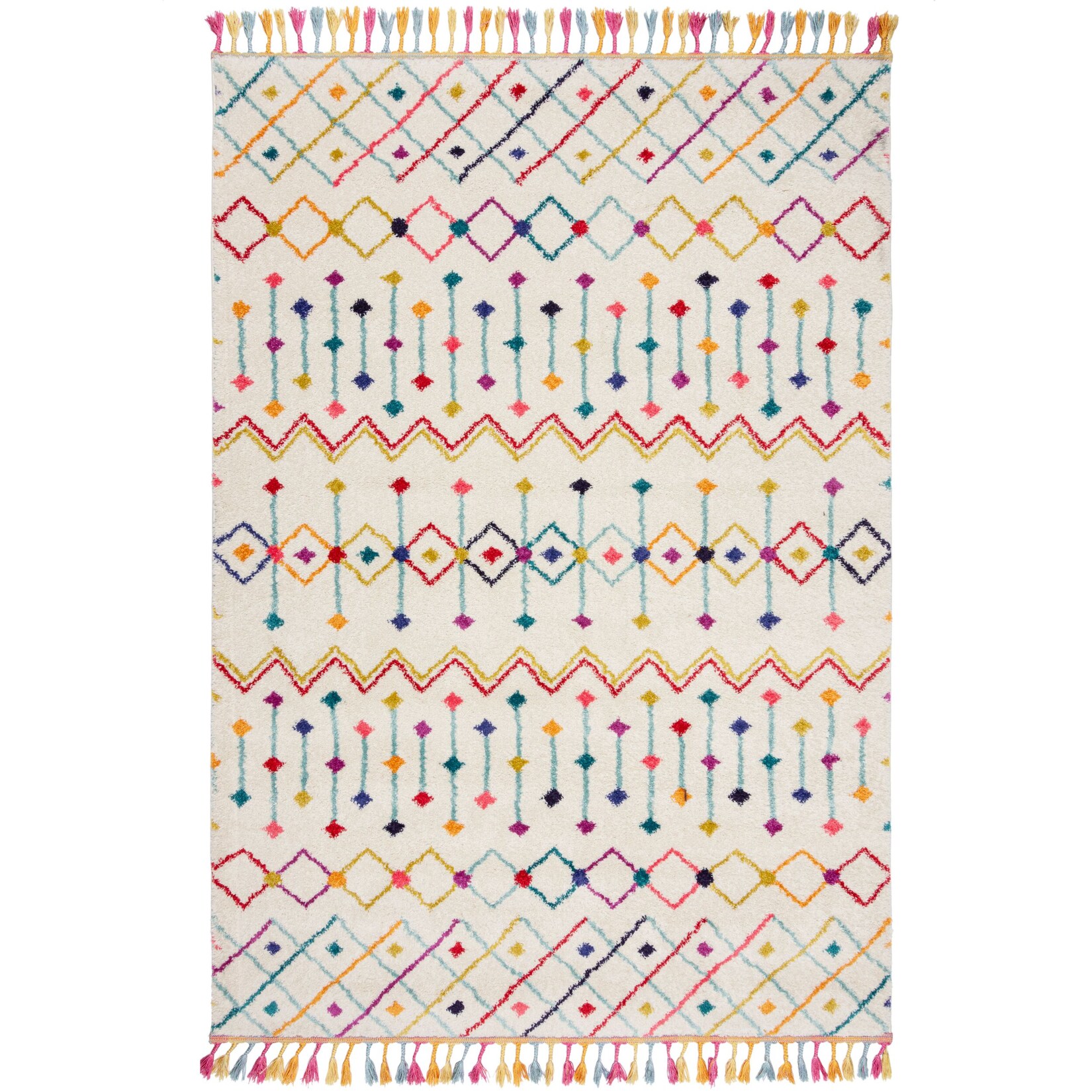 Teppich geometrisch Bunt 120 x 170 cm - ARUN Kadima Design