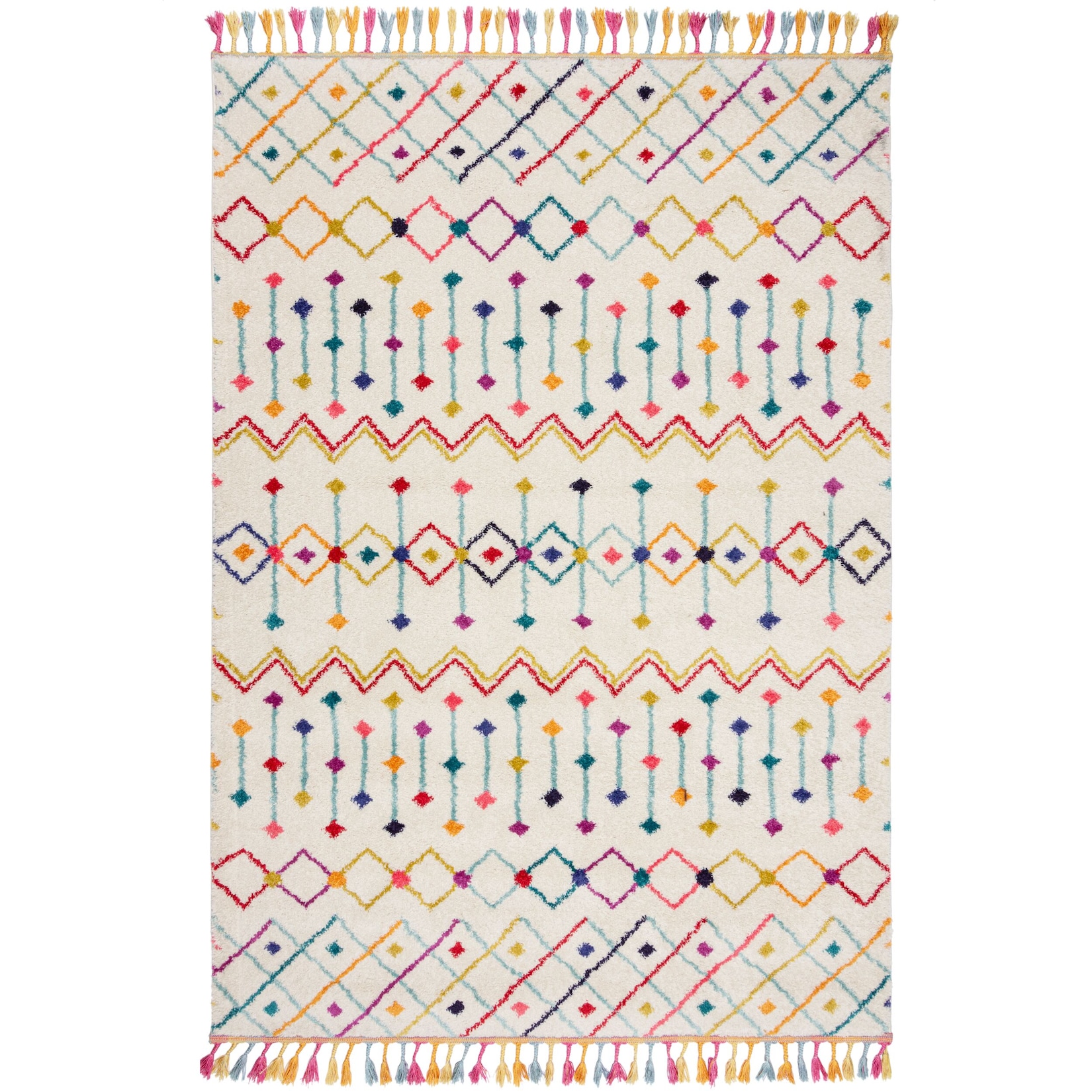 Teppich geometrisch Bunt 200 x 290 cm - ARUN Kadima Design