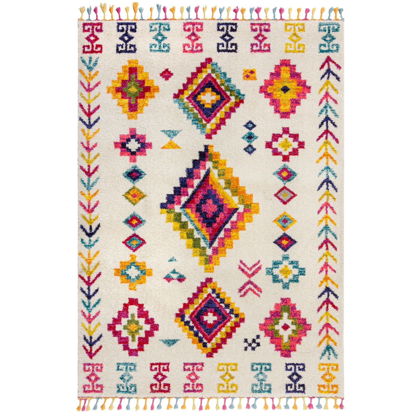 Teppich Boho Bunt 160 x 230 cm - ARUN Kadima Design