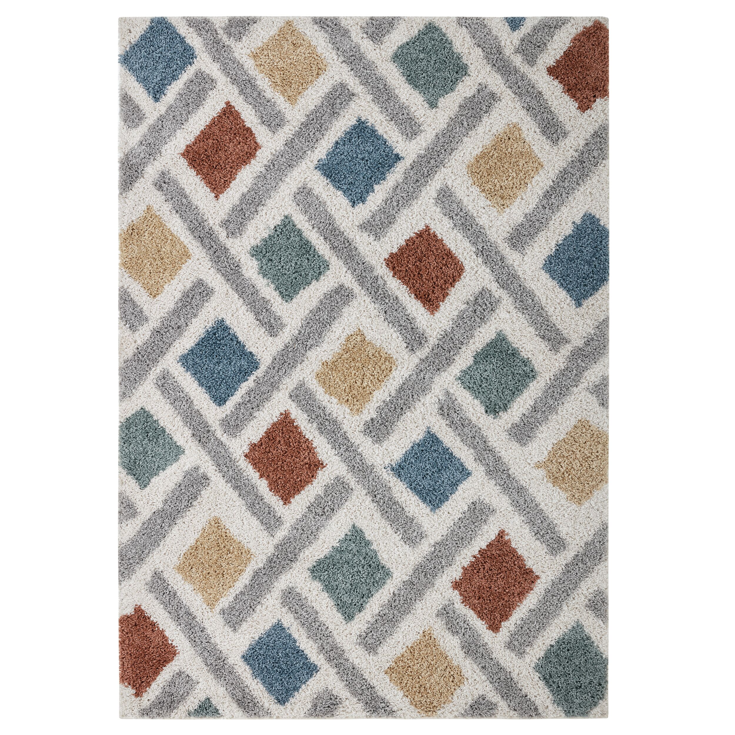 Teppich geometrisch Bunt 80 x 150 cm - MERSEY | Kadima Design - Bild 1